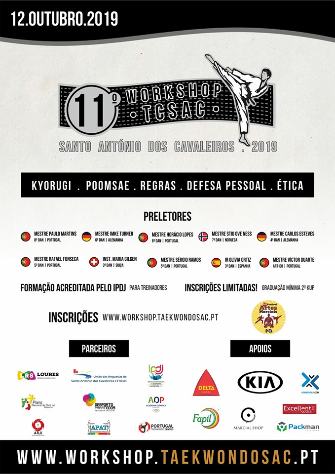 11º Workshop Taekwondo TCSAC 2019